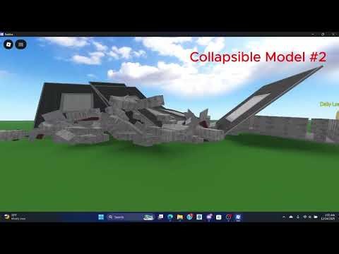 4 Stages of F3X Collapsibles in Build a Ship To Survivors Island
