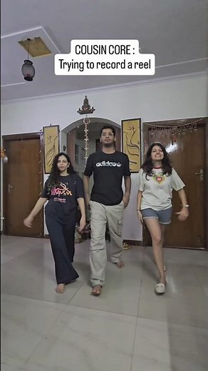 Reality of recording reels with my cousins #cousins #reels #bts #cousincore