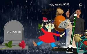 [Baldi's basics]老师死了（大快人心）