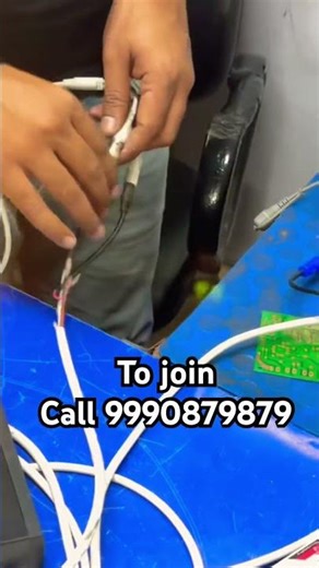 CCTV repairing training course DVR camera connection karte hue practice class