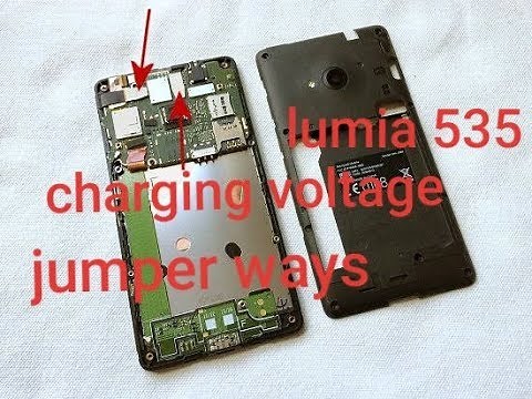 Nokia Lumia 535 charging voltage jumper
