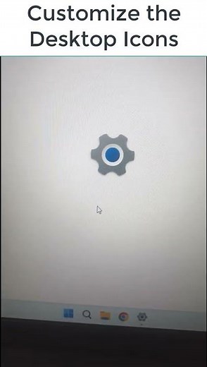 How to Customize the Desktop Icons in Windows 11. #windows11 #font