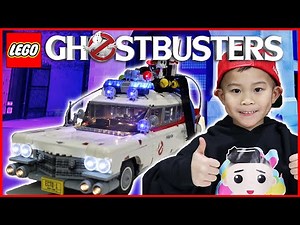 LEGO GHOSTBUSTERS Afterlife ECTO-1 Speed Build with LEGO LIGHTING!!! Kids Toys