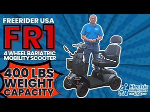 FreeRider USA FR1 4 Wheel Bariatric Mobility Scooter [2024]
