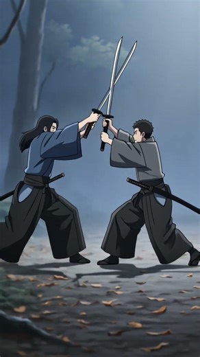 Samurai Warrior Meets His Match #samurai #duel #shorts