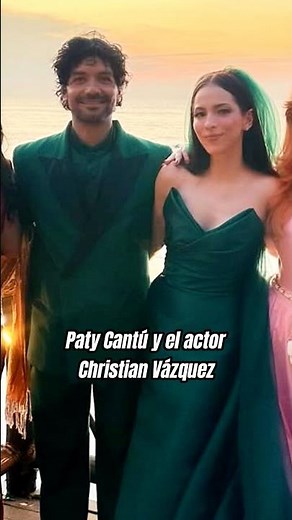 Paty Cantú celebra boda con Christian Vázquez y sorprende con vestido de novia verde