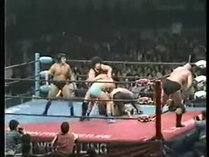 カーン　永源　仲野ｖｓ木村　鶴見　剛　　８５年