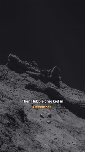 A Comet Reversed Its Own Spin — First Time Ever Seen #space #comets #astronomy