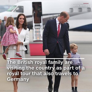 320K views · 398 shares | The UK's Prince George and Princess Charlotte didn't seem ready to get off the plane on their royal visit to Poland | CNN International | Facebook