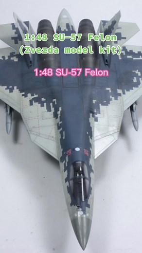1:48 SU-57 Felon #probuiltmodel #aircraftmodel #aircraftmodelling #scaleaircraftmodel #scaleaircraftmodelling #aircraft #su57felon #toogunmaverick #airplane #airplanemodel #dioramamaker #dioramaart #dioramas #militarymodels #scalemodel #scalemodels #plasticmodel #plasticmodelkit #plasticmodels #plasticmodelkits #plasticmodelingworld