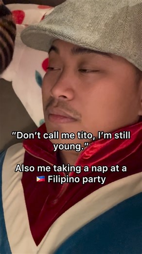 @kingkennyslay on Instagram: "Happy New Years yall ❤️. Uncs be taking naps mid 🇵🇭 Filipino party 🤣🤣🤣 Gotta take naps just to make it to New Years Countdown 😭. Send this to your titos who take naps. #filipino #pinas #tito #hawaii #philippines"