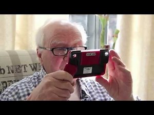 Reg tells us about the range of magnifiers available for blind and partially sighted people