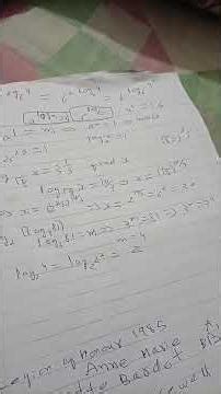 logarithm basic question for aptitude test