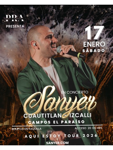 MAÑANA EN CUAUTITLAN EDOMEX! EL GRAN CONCIERTO PARA DAR INCIO AL 2026