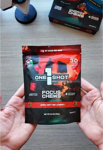 Sour Black Cherry Cola: Caffeine-Free Energy Chews