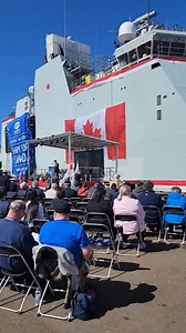 3.7K views · 75 reactions | Yesterday, we celebrated the official naming of the future HMCS William Hall  The ships' namesake was the first Nova Scotian and Black person to receive the Victoria Cross. Hall is an inspiration for the military, and a source of pride for all Canadians. HMCS William Hall will be the fourth Arctic and Offshore Patrol Vessel to enter our fleet. | Royal Canadian Navy | Facebook