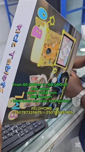 ELODEALS on Instagram: "🔥 📉 Don’t Miss Out! Final Days of Our Biggest Tablet Sale of the Year! ELOHOME 📞 +250787320675 / +250785457415 BML Tab 17 pro 16GB RAM/1TB ROM - Support 2Simcards - octa core - Big battery:10,000mAh - DUAL CAMERA (8MP/20MP) - 10.1inch FHD incell Comes with: - Heaset(Airpods) - ⁠speaker - ⁠tempered glass - ⁠Mouse - Keyboard external - ⁠tablet cover - ⁠universal pen - key holder - Smart watch Price 🌀190,000rwf BML Tab S9Ultra 10.1inch 16GB RAM/1TB ROM - Support 2Simcard