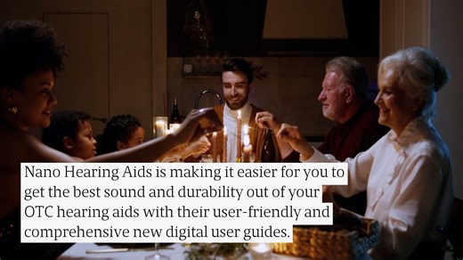 OTC Hearing Aids With Helpful User Guides: Nano Ensures Good Sound Quality & Durability