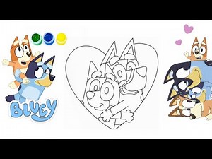 How to Draw Bluey 😱 Learn Drawing for Beginners Step by Step | Bluey