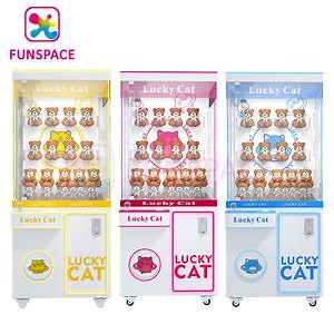 [Hot Item] China Manufacturer Cheap Claw Machine Coin Operated Dolls Multi-Color Gift Game Toy Arcade Crane Machine Catcher Games Machine