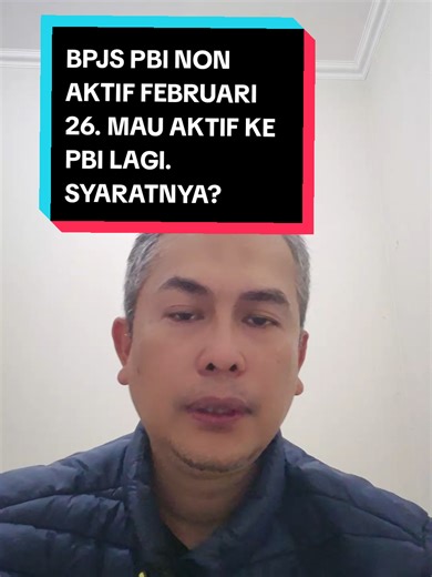 Aktifkan Kembali BPJS PBI Non Aktif di Februari 2026