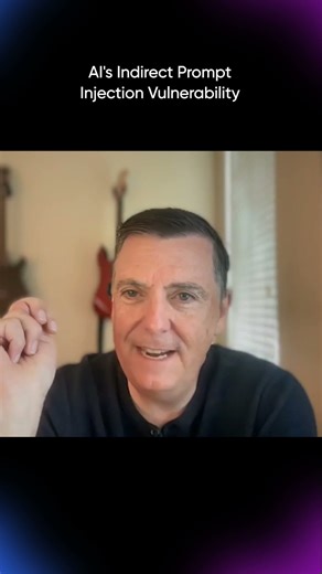 AI's Indirect Prompt Injection Vulnerability—Steve Wilson Live with Tim O'Reilly