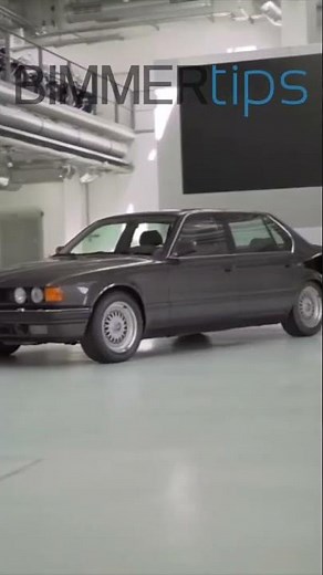 BMW V16 powered E32 7 Series