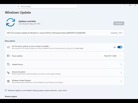 How to fix update kb5070773 failed to install in Windows 11 25H2 or 24H2