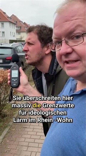 Lärmbelästigung: Overload wegen Ideologie im Wohngebiet