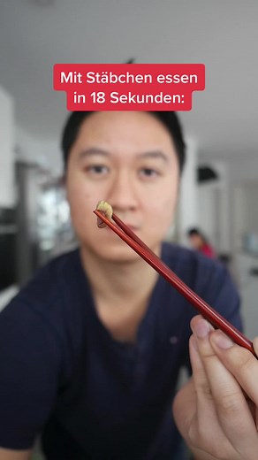 Kannst du mit Stäbchen essen?🥢🤩🎤