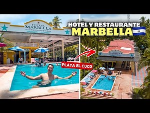 This is the BEST BEACH HOTEL in EL CUCO El Salvador 🇸🇻🏖️ Marbella Hotel 🏨