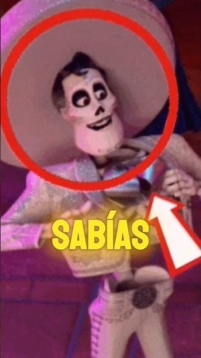 Secret Characters in the Movie Coco #disney #didyouknow #feedshorts #shorts