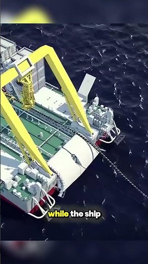 How Massive Ships Lay Thousands of Miles of Internet Cables?
