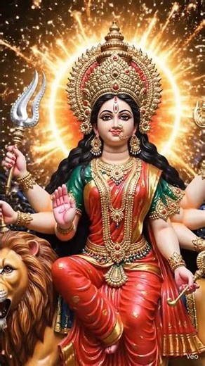 सदा होती है जय जयकार मां के मंदिर में || mata rani bhajan||durga mata status #durga #navratri#shorts