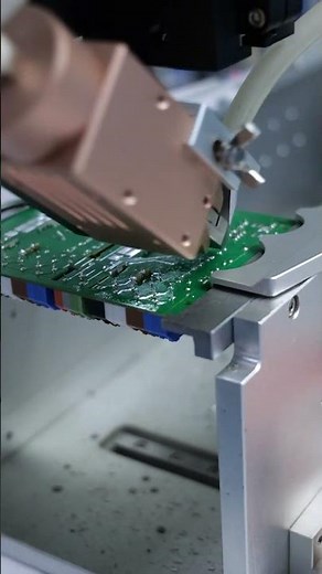 Part of the PCBA manufacturing process #smartlighting#manufacturing #factory #pcba #smt #automation