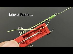 This Fishing Hook tying tool is very easy to make. Fishing Knot Tool. Fishing DIY