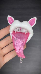 Inspired by Doja Cat - Go To Town 💋🎀 Available in my shop tomorrow. #handmade #art #clay #polymerlcay #dojacat | polymer_diary