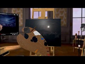 can an absolute beginner follow a bob ross tutorial in VR? | Vermillion