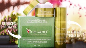 1K views · 75 reactions | Awaken your eyes with the Moscato Sensitive Skin Eye Cream and Serum. howtousevinevera.com | Vine Vera | Facebook
