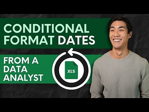 CONDITIONAL FORMATTING Dates in Excel in 3 MIN