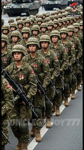 Denmark’s Stunning Female Machine Gunner Showcases Military Precision