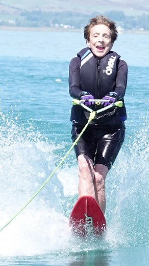 92-Year-Old Female Shatters Water Skiing World Record
