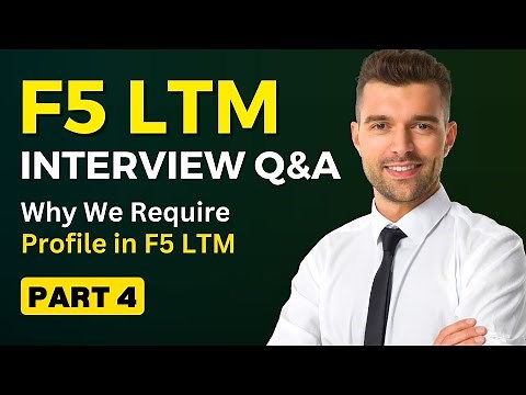 F5 BIG IP LTM Interview Question with Answer: Why We Require Profile in F5 LTM #part4