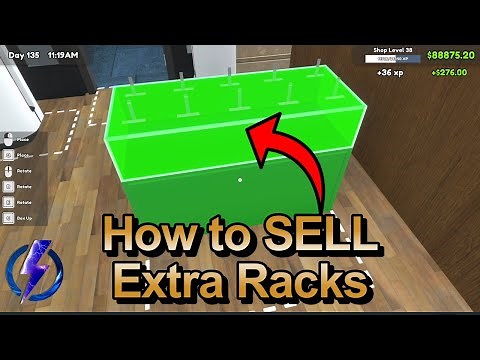 How to Remove Extra Racks in TCG Card Shop Simulator
