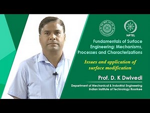 Issues and application of surface modification