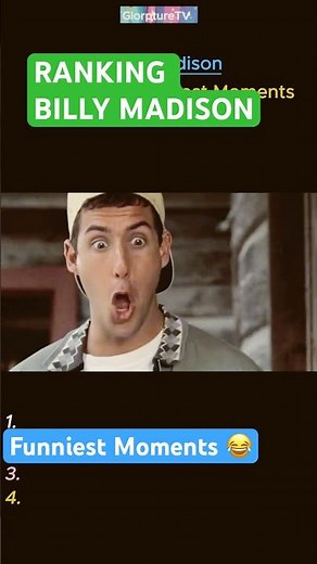 Adam Sandler's Funniest Billy Madison Scenes 🤣 #funny #classicmovies #shorts