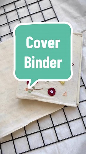 Creative DIY Binder Cover Ideas with Embroidery Tutorial