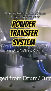 Powder Transfer System Charging Silos | Pneumatic Conveyor Working Video | MFD by #pneuCONVEYOR 🧑‍🔧