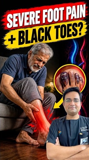Foot Turning Black? Know the Warning Signs of Gangrene & How Blood Flow Can Be Restored