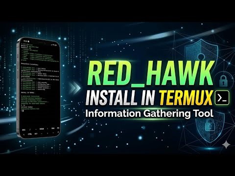 Information Gathering Tool RED HAWK 🔥 | Termux এ Install ও ব্যবহার (Bangla Tutorial) |